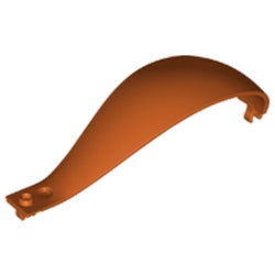 18969-038曲面パネル4×4×13ダークオレンジ