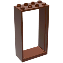 60599-192ドア枠2×4×6レディシュブラウン