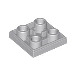 11203-194逆タイル2×2ライトブルーイッシュグレイ