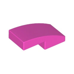 11477-221曲面スロープ2×1ダークピンク