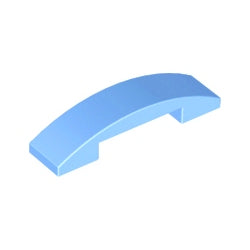 93273-212曲面スロープ4×1ダブルブライトライトブルー