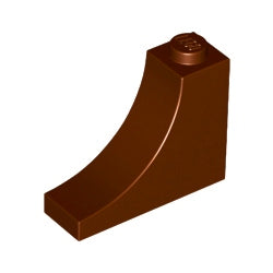 18653-192逆アーチ1×3×2レディシュブラウン