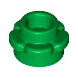 24866-028プレート1×1フラワーエッジグリーン