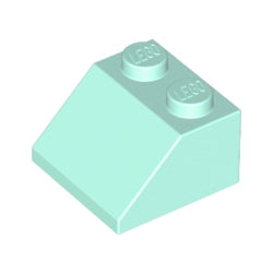 3039-323スロープ45度2×2ライトアクア