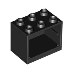 92410-026コンテナボックス2×3×2ブラック