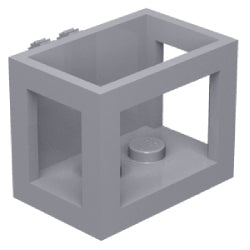 51858-194クレーンバスケット2×3×2ライトブルーイッシュグレイ