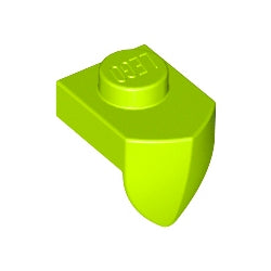 15070-119プレート1×1垂直牙付ライム