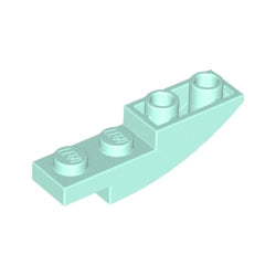 13547-323逆曲面スロープ4×1ライトアクア