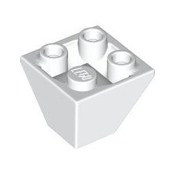 3676-001逆スロープ45度2×2-2方傾斜ホワイト