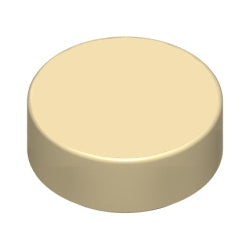 98138-005タイル1×1丸タン