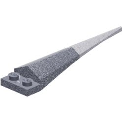 61406pb03-199プレート1×2先端ゴムダークブルーイッシュグレイ