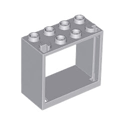 60598-194窓枠2×4×3ライトブルーイッシュグレイ