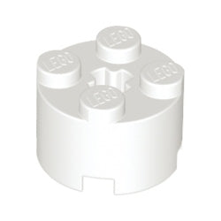 3941-001ブロック2×2丸ホワイト