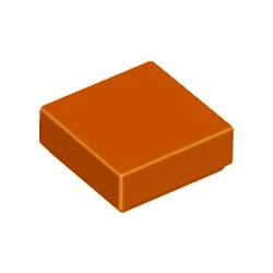 3070b-038タイル1×1ダークオレンジ