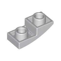 24201-194逆曲面スロープ2×1ライトブルーイッシュグレイ