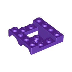 24151-268マッドガード4×4×1-1/3ダブルダークパープル