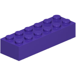 2456-268ブロック2×6ダークパープル