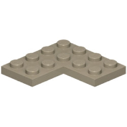 2639-138プレート4×4コーナーダークタン