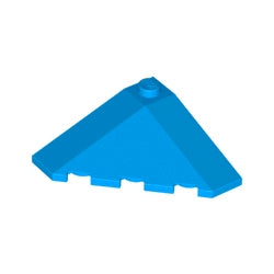 43708-321ウェッジ4×4スロープ18度コーナーダークアジュール