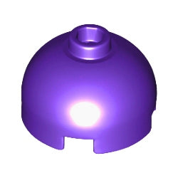 553c-268ブロック2×2ドーム型ダークパープル