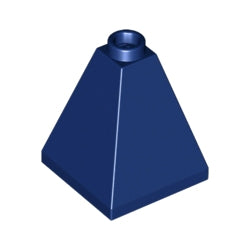 3688-140スロープ75度2×2×2-4方傾斜ダークブルー