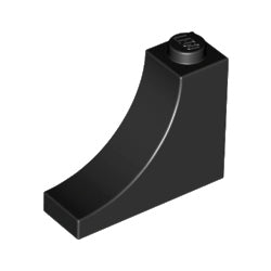 18653-026逆アーチ1×3×2ブラック