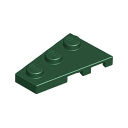 43723-141ウェッジプレート3×2左ダークグリーン