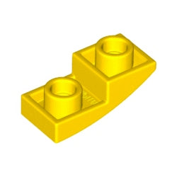 24201-024逆曲面スロープ2×1イエロー