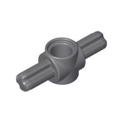 27940-199テクニックピンコネクター両端車軸付きダークブルーイッシュグレイ