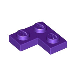 2420-268プレート2×2コーナーダークパープル