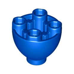 24947-023ブロック2×2ドーム型丸底スタッド有ブルー