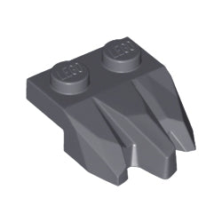 27261-199プレート2×2牙3個付ロックフィンガーダークブルーイッシュグレイ