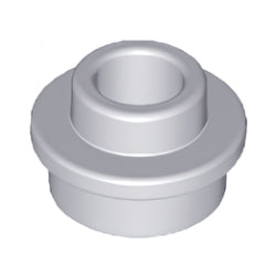 85861-194プレート1×1丸貫通穴有ライトブルーイッシュグレイ