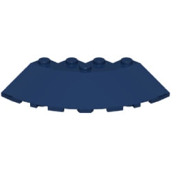 95188-140ブロック6×6コーナー丸33度スロープエッジダークブルー