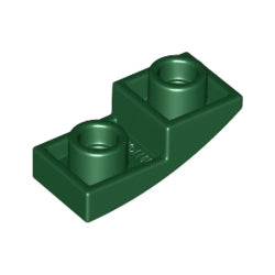 24201-141逆曲面スロープ2×1ダークグリーン