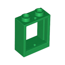 60592-028窓枠1×2×2グリーン