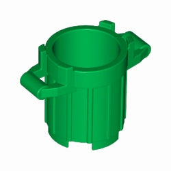 92926-028ゴミ箱2×2グリーン