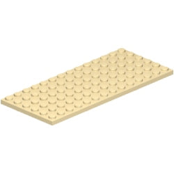 3456-005プレート6×14タン