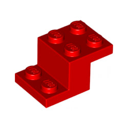 18671-021ブラケット3×2×1-1/3レッド