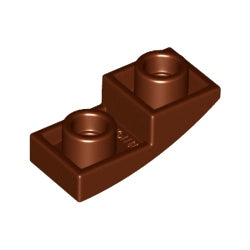 24201-192逆曲面スロープ2×1レディシュブラウン