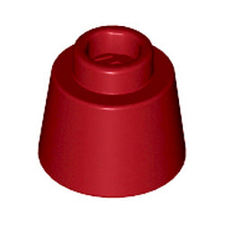 85975-154コーン1.17×1.17×2/3トルコ帽ダークレッド