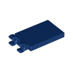 30350-140特殊タイル2×3側面にクリップ2個ダークブルー