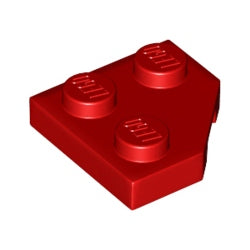 26601-021プレート2×2コーナー無レッド