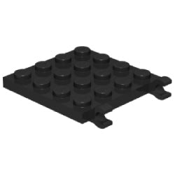 47998-026プレート4×4水平クリップ2個付ブラック