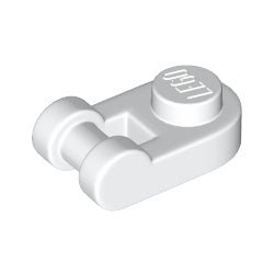 26047-001プレート1×1丸半円取っ手付ホワイト