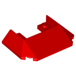 13269-021トレインルーフ6×4(5方向傾斜)レッド