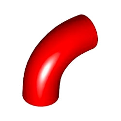 25214-021ブロック1×1丸-90度エルボーレッド