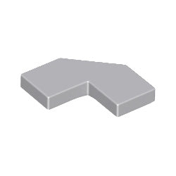 27263-194タイル2×2カットコーナーライトブルーイッシュグレイ