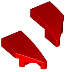 29119-29120-021曲面スロープ2×1ノッチレッド