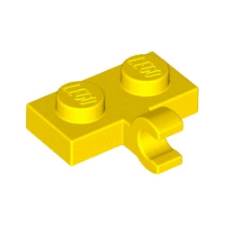 11476-024プレート1×2水平クリップ1個付イエロー